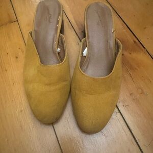 Women's Mustard Slip-On Shoes